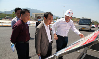 常务副市长吕成蹊调研惠清高速项目　现场协调解决存在问题