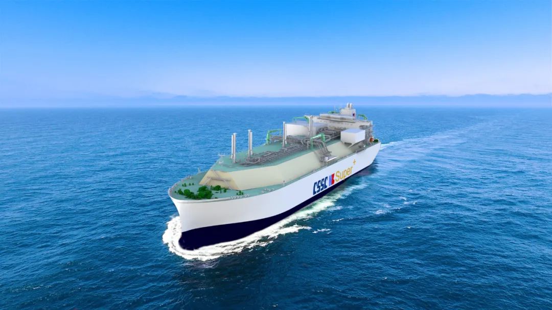 中国第五代大型LNG船开工建造